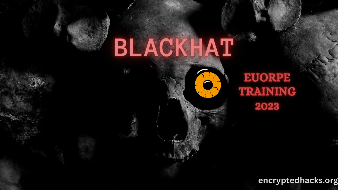 BlackHat Europe Training [2020]